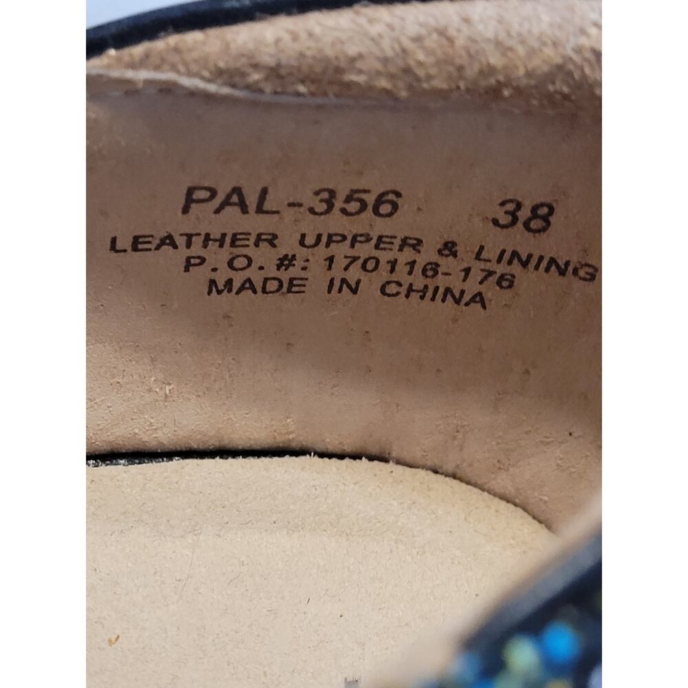 Alegria Paloma Mary Jane Shoes Peace Hippie Chic Dottie Womens 38 (8-8.5) EUC - Picture 6 of 6